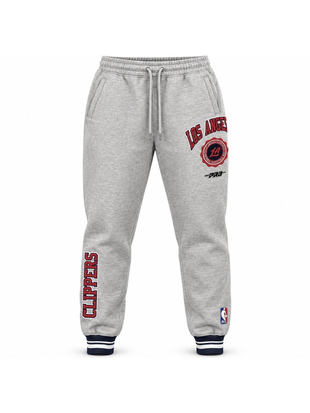 Pro Standard LA Clippers NBA Sweatpants Men's Medium Gray Joggers NWT